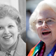 Left: FILE - Sarah Weddington, general counsel at the Agriculture Department, smiles during an interview at her office in Washington on Aug. 31, 1978. Weddington, who at 26 successfully argued the landmark abortion rights case Roe v. Wade before the U.S. Supreme Court, died Sunday, Dec. 26, 2021. She was 76. (AP Photo/Barry Thumma, File) Right: Attorney Sarah Weddington, who argued Roe vs. Wade, during a women's rights rally on Tuesday, June 4, 2013, in Albany, N.Y. (AP Photo/Mike Groll)